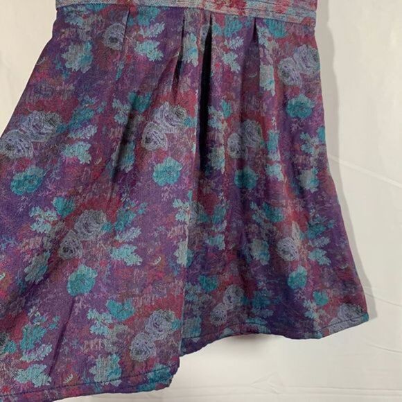 Free People Multi-Coloured Floral Tapestry Mini Dress - Picture 4 of 7